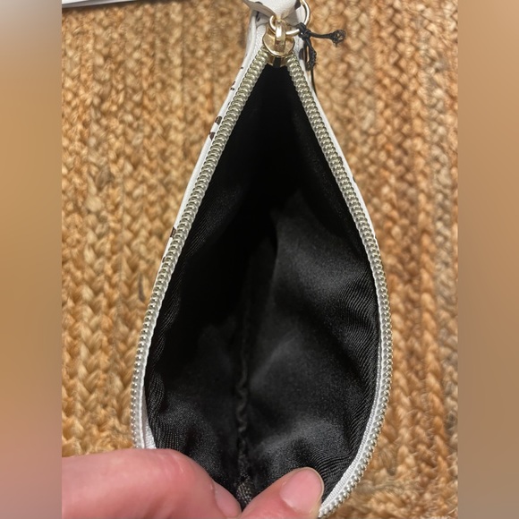 Mollie Jacob - NWT black & white speckled make up bag - Picture 2 of 3